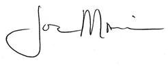 Joel Marion Signature